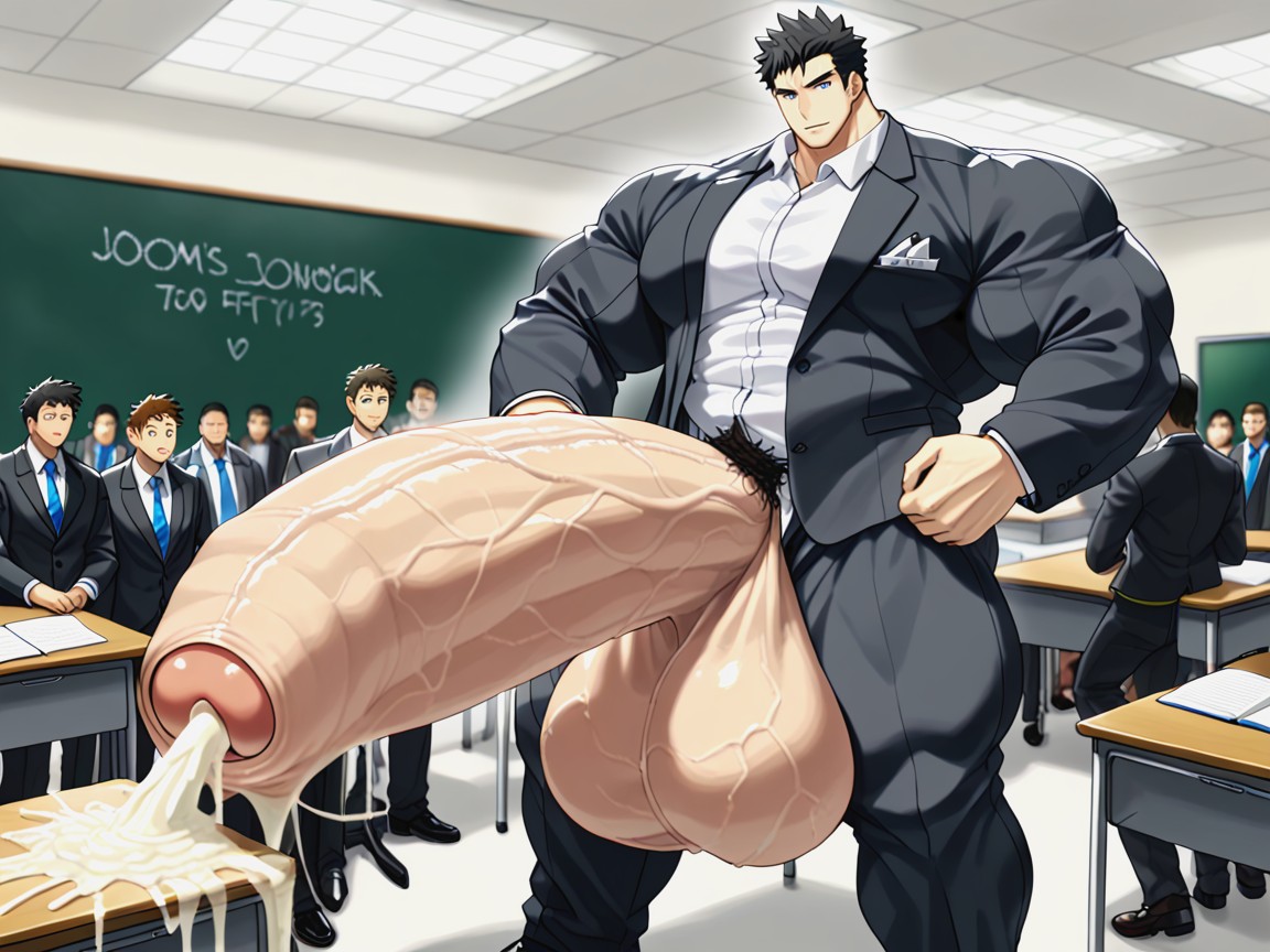 Huge Plump Balls, Impossible Surreal Oversized Megadick, Gigantic Uncut Dick With Foreskin Porno IA Gay