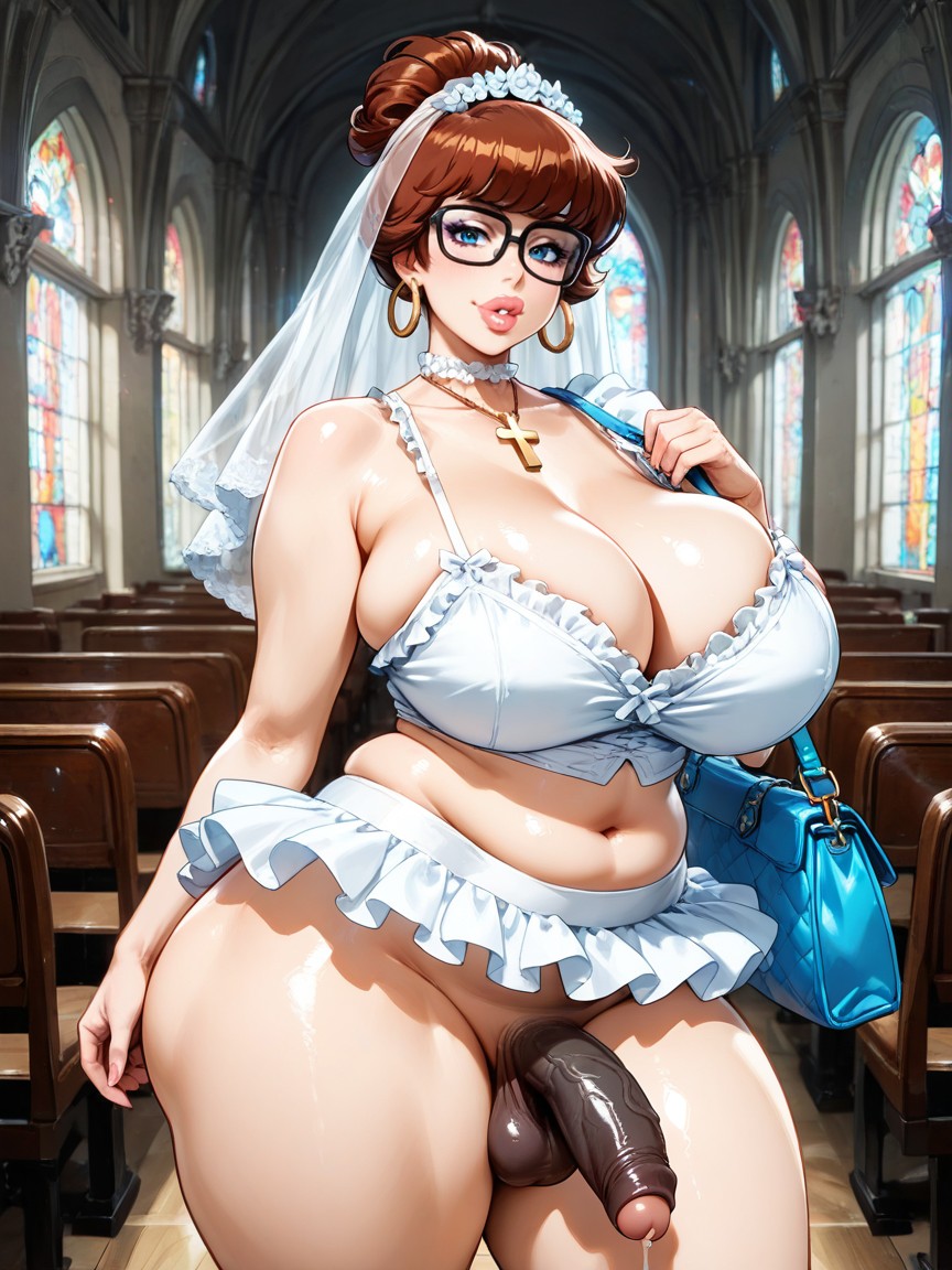 Milf, Thick Thighs, Bride AI Gay Porn