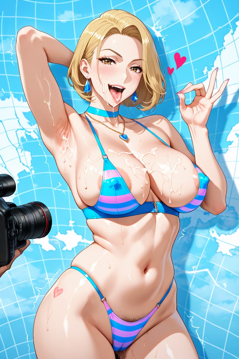 Cum On Breasts, Smiling, Nsfw Porno IA Gay