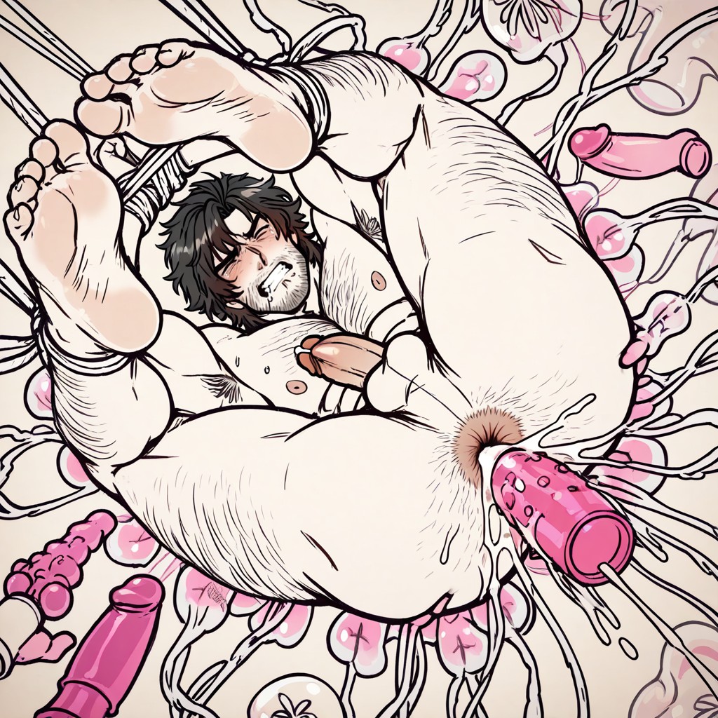 Fetal Position, Feet And Toes, Naked Porno IA Gay