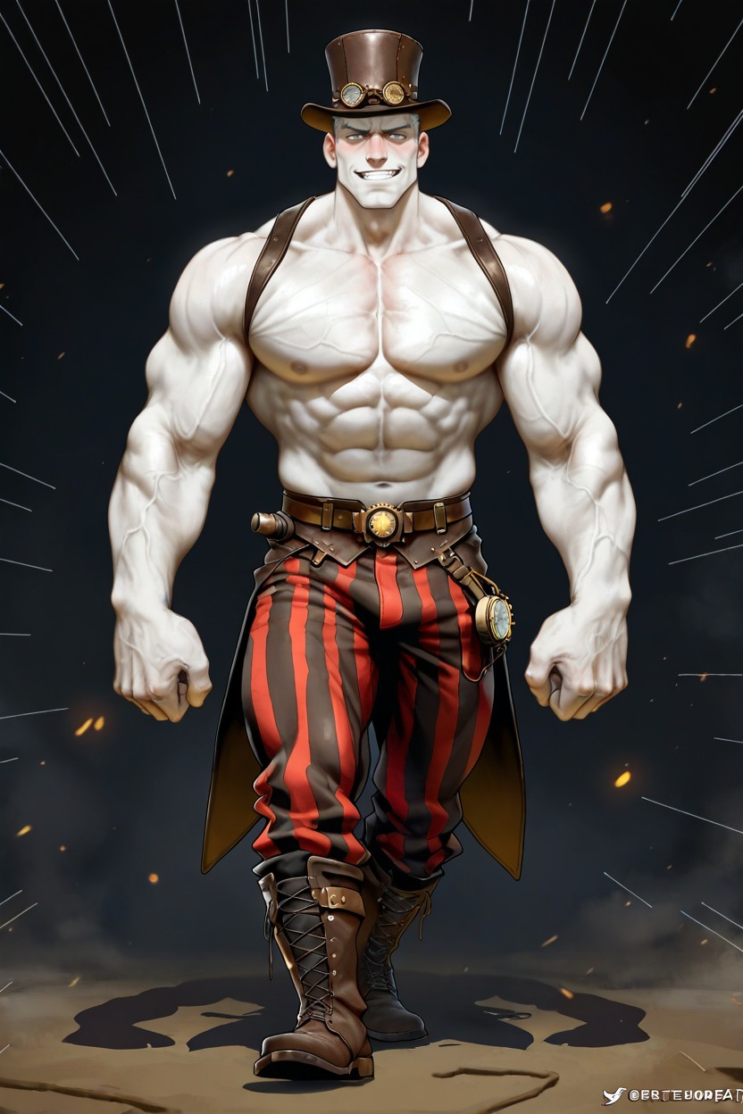 Mr Loyal Cosplay, Strong Lines, Hdr 게이 AI 포르노