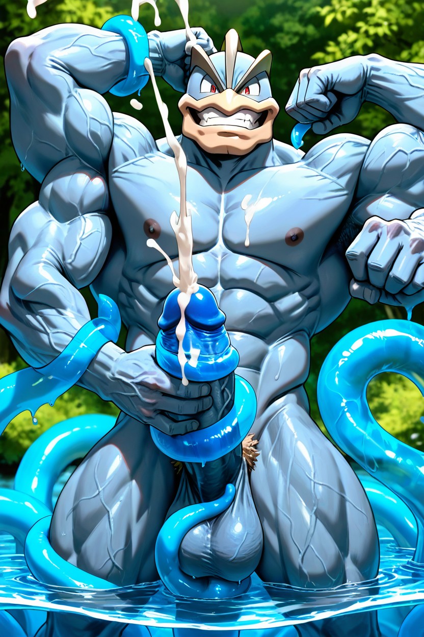 Perfect Body Muscle, 裸, フィット ゲイAIポルノ