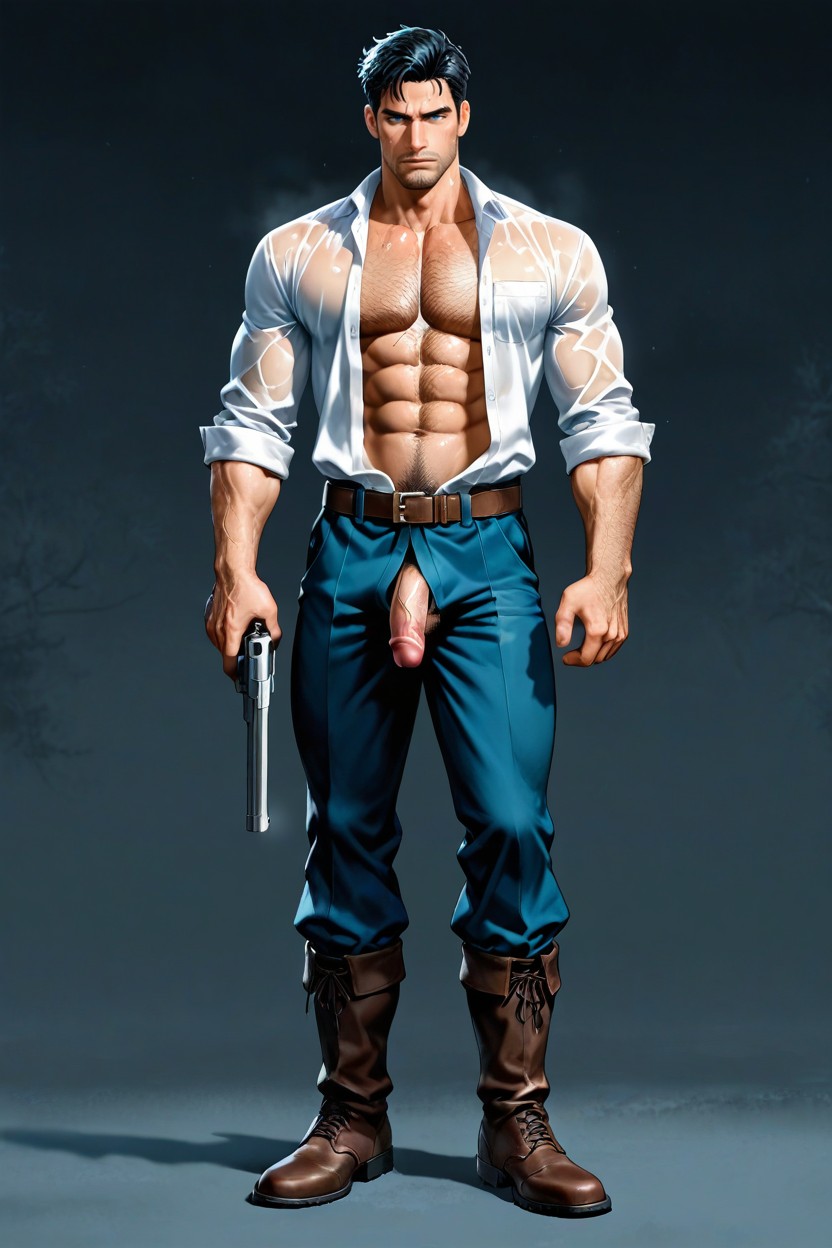 Ganzkörper, Jason Todd, Fit KI Schwulenporno