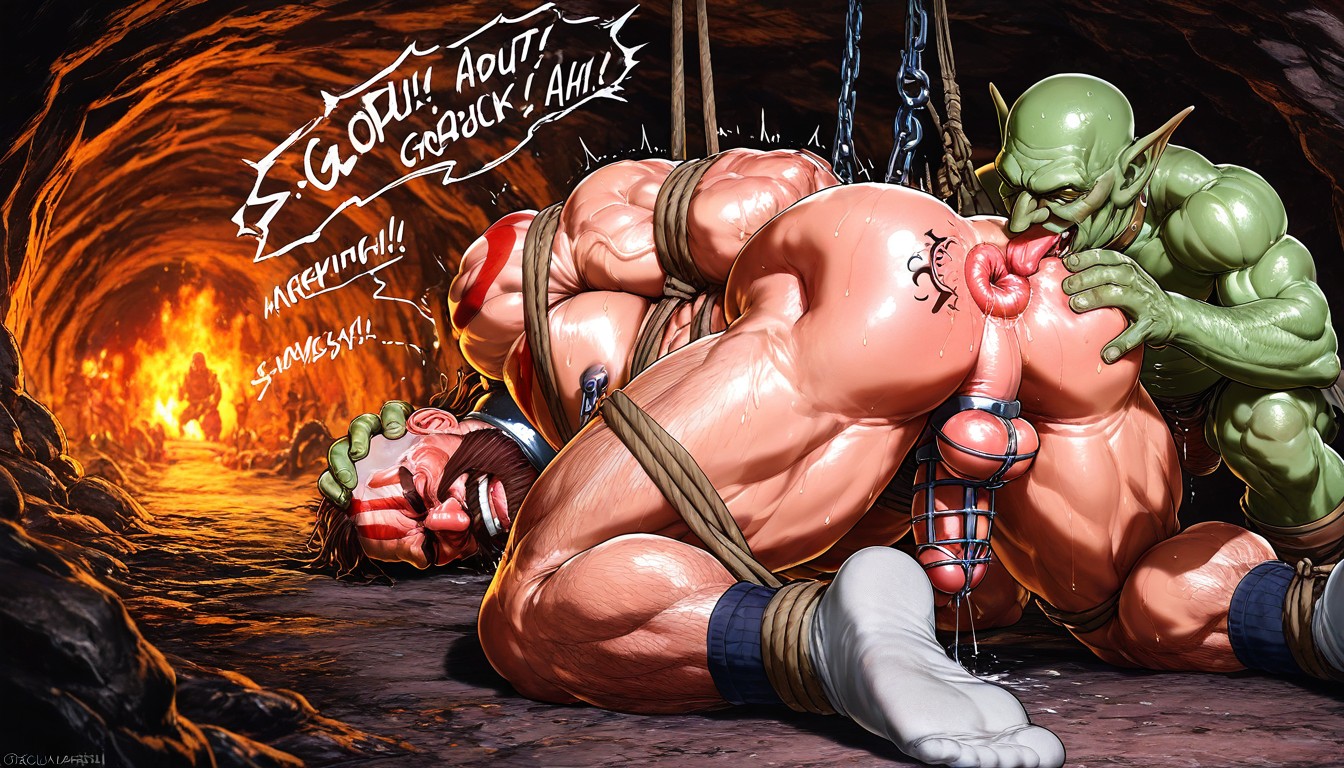 Orgasm, Goblins Fuck A Man, Grabbing Hair Porno IA Gay