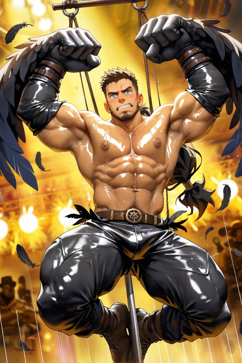 Squeezable, Scary, Focused Porno IA Gay