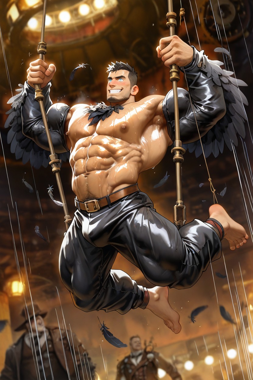 Huge Fingers, Flying Trapeze Artist, Beitemian Porno IA Gay