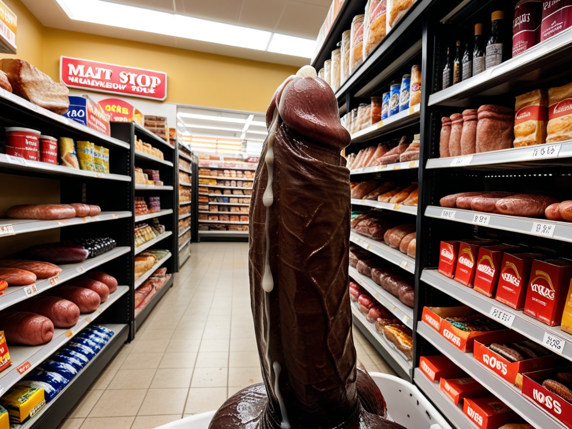 Precum And Cum Coming Out Of Dildos And Dicks, Detailed, Cum Porno IA Gay