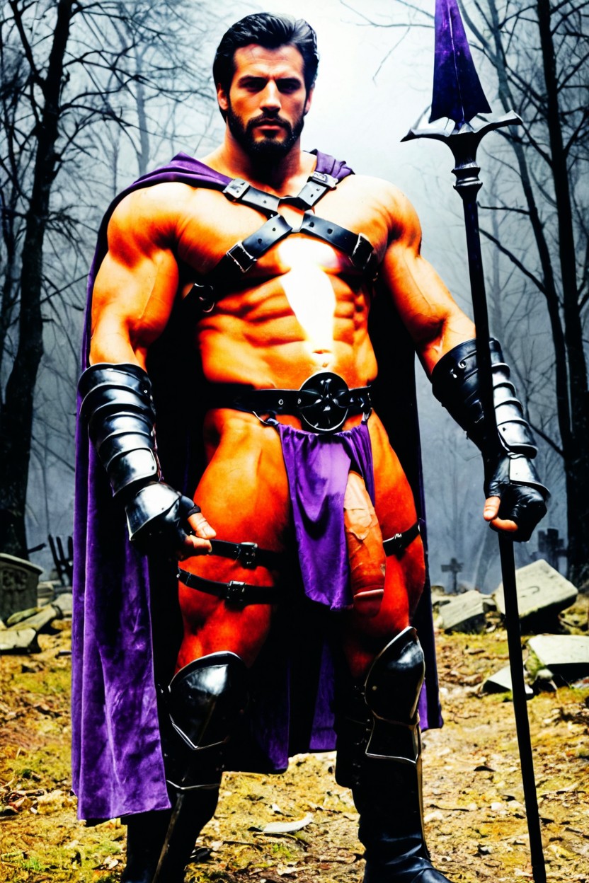 Well Defined Body, 18+, Violet Hair Porno IA Gay