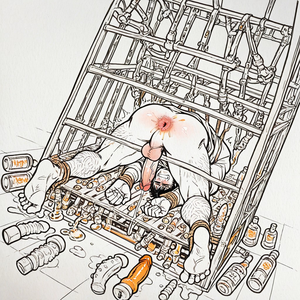 Inside Tight Cage, Atypical Dildo, Kicked To The Groin AI同性戀黃片