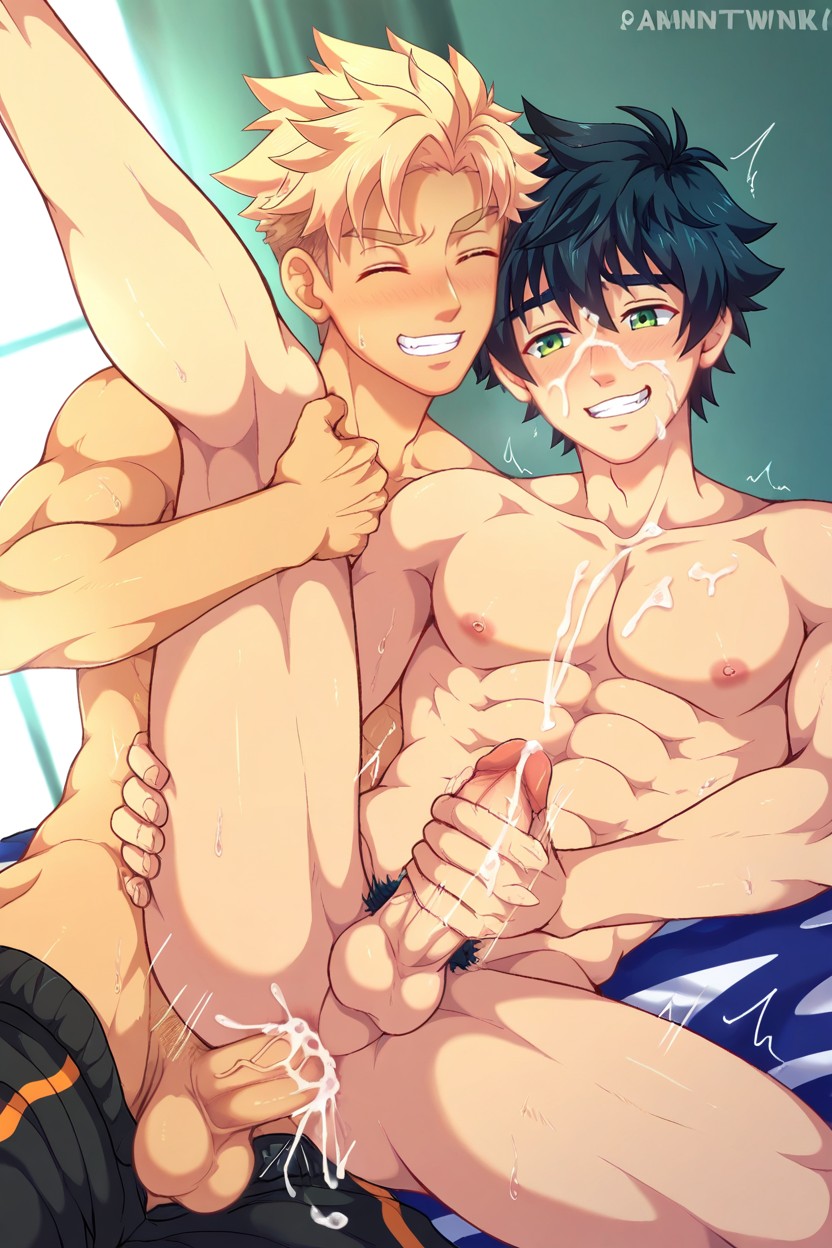 Sweat, Both Hands Restrained, Cum Porno gay IA