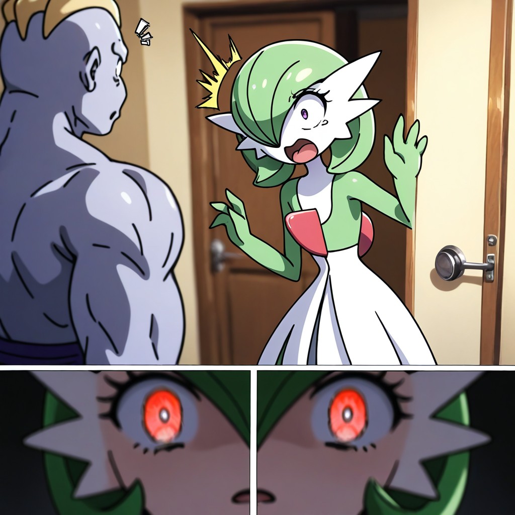 Lillie From Pokemon Entering The Room With Extremely Expression, 25+, Warm Bedroom Lighting Porno IA Gay