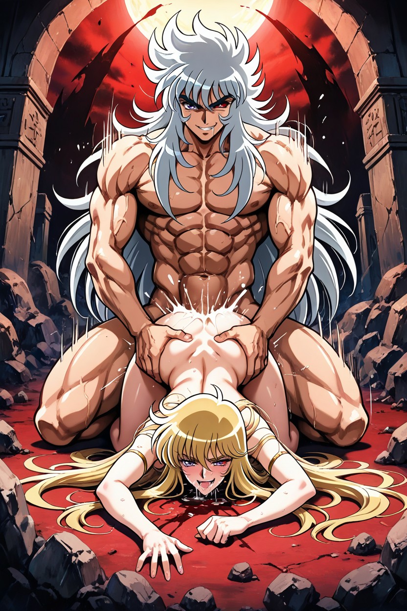 People, Ruined Temple, Saliva Running Down Neck Porno IA Gay