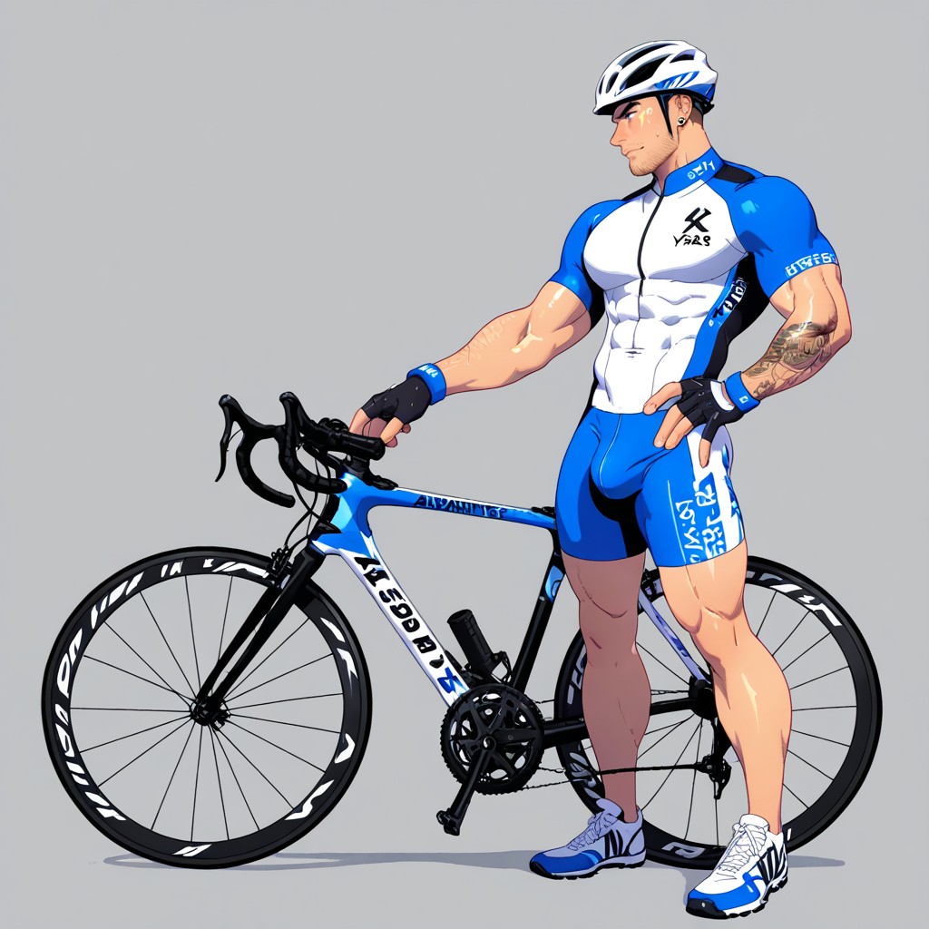 Bare Knees And Shins, Big Biceps, Big Quadriceps Porno gay IA