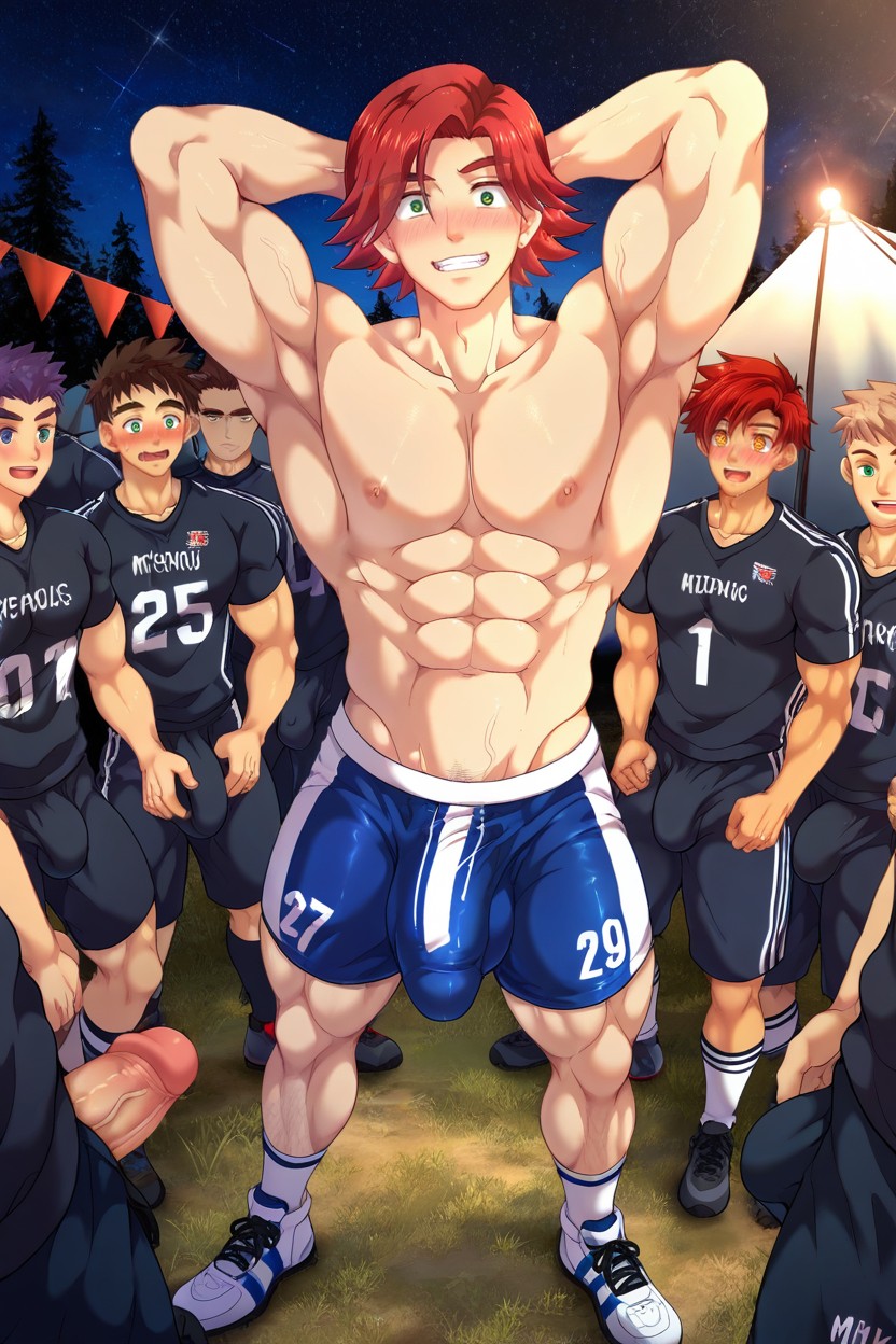 Full Body, Massive Bulge, Visible Outline AI同性戀黃片