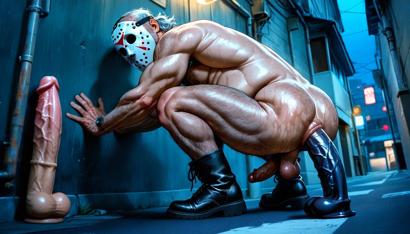 Cartoon Art Style, Squat, Hdr Porno IA Gay