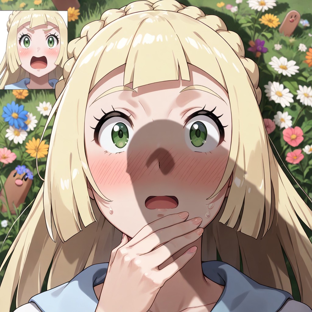 Closeup Face, ボトムアップ, Female ゲイAIポルノ