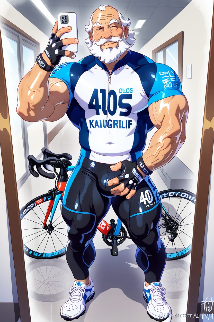 30+, Cycling Gloves, Mirror Porno IA Gay