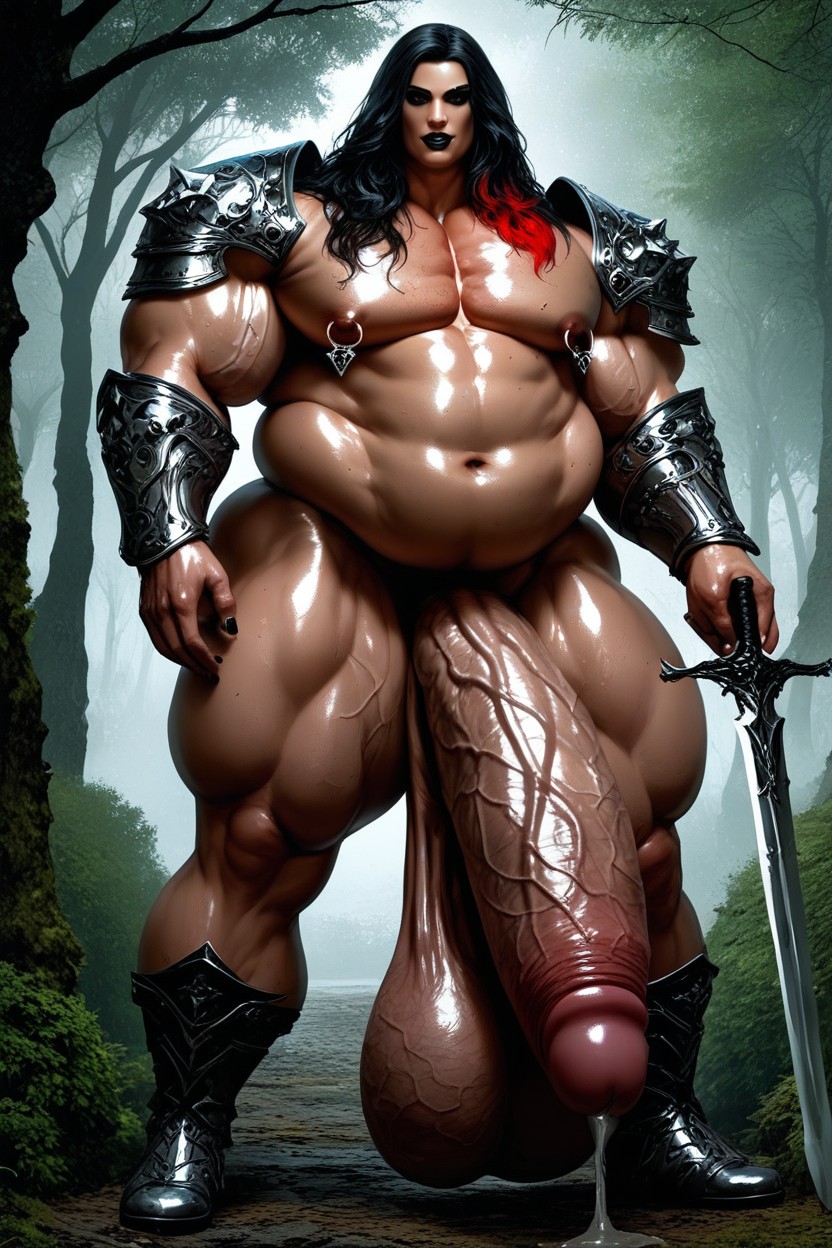 Morbidly Obese, Huge Fat Ass, Fantasy Castle Setting Porno IA Gay