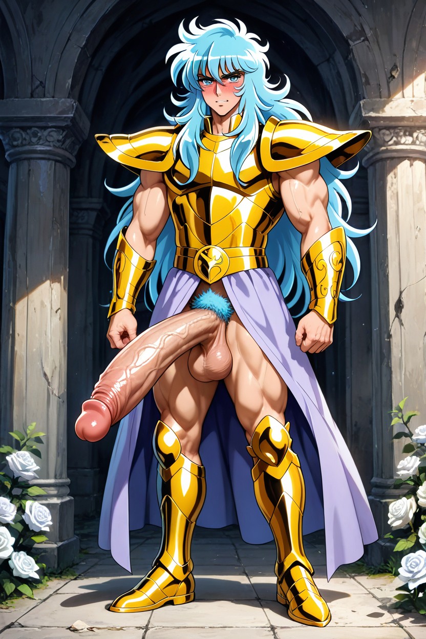 University Uniform, Anime Style, Fair Skin Porno IA Gay