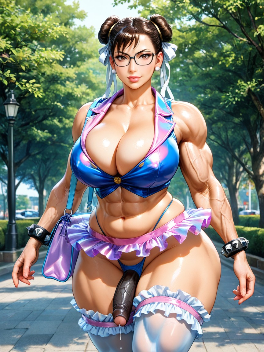 Amazon Body, Milf, Glasses Porno IA Gay