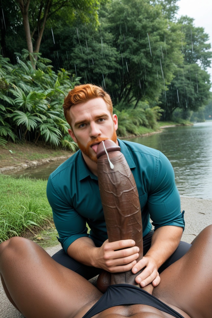 Men Only, Hyper Uncut African Penis Next To Face, St Person Pov Blowjob Porno IA Gay