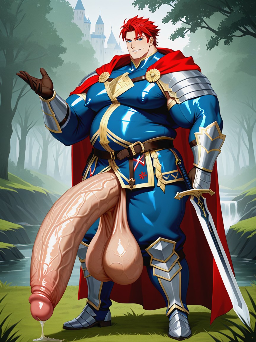 Realistic Render, Roy's Outfit, Courte Longueur Porno IA Gay