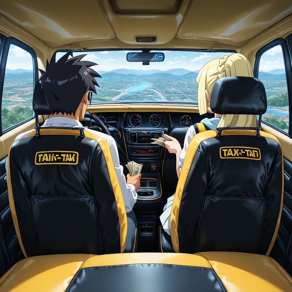 Tight Framing, Girl Boy, Driver Looking At Passenger ゲイAIポルノ