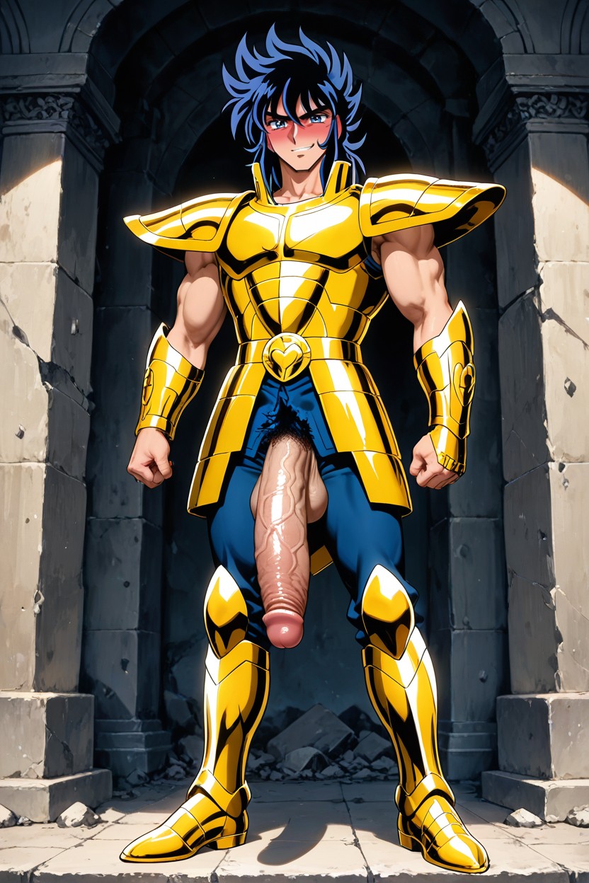 Standing, Cancer Deathmask, Smirk 게이 AI 포르노
