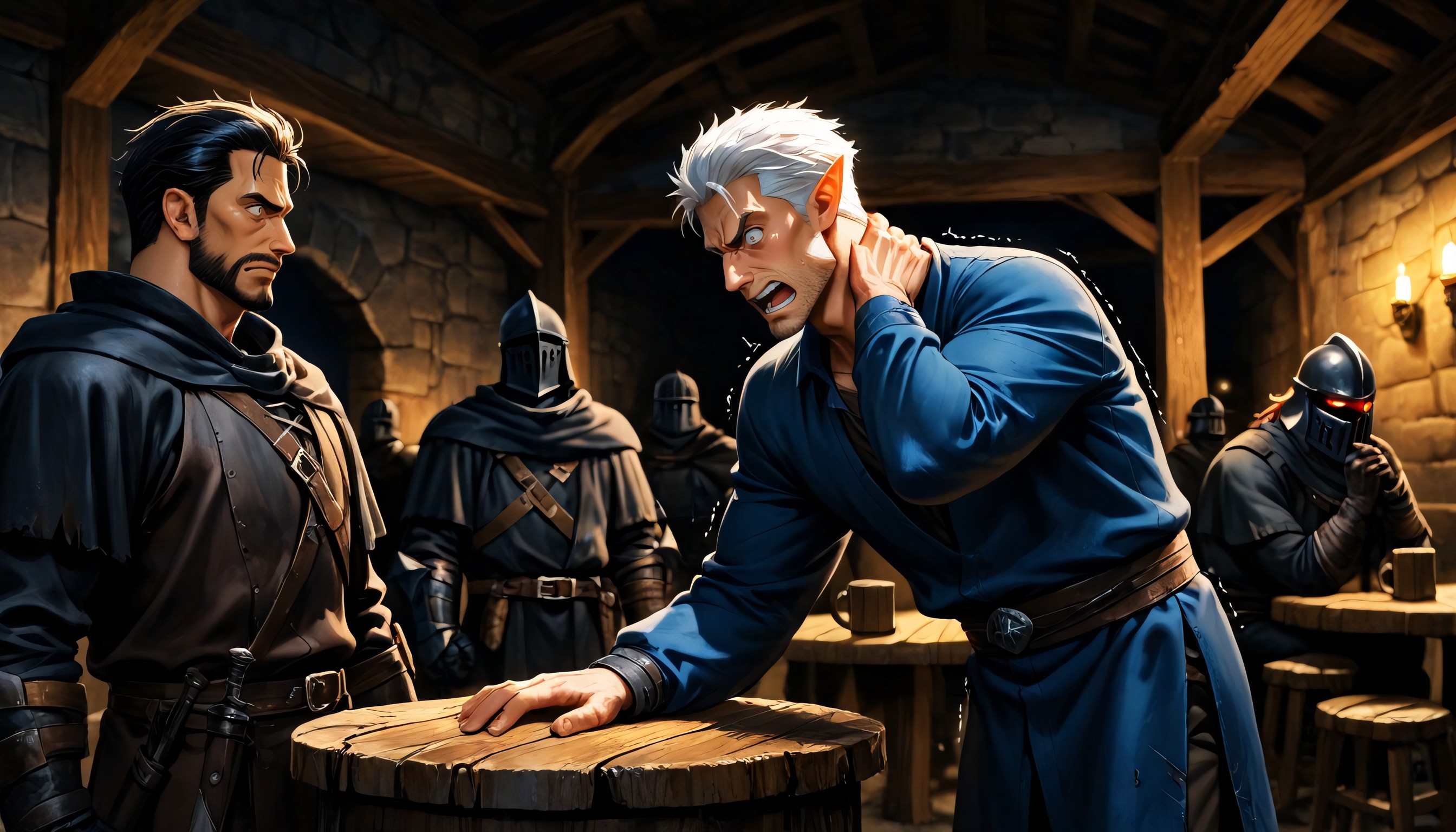 Swordsman, Sorprendida, Chaos Atmosphere Porno gay IA