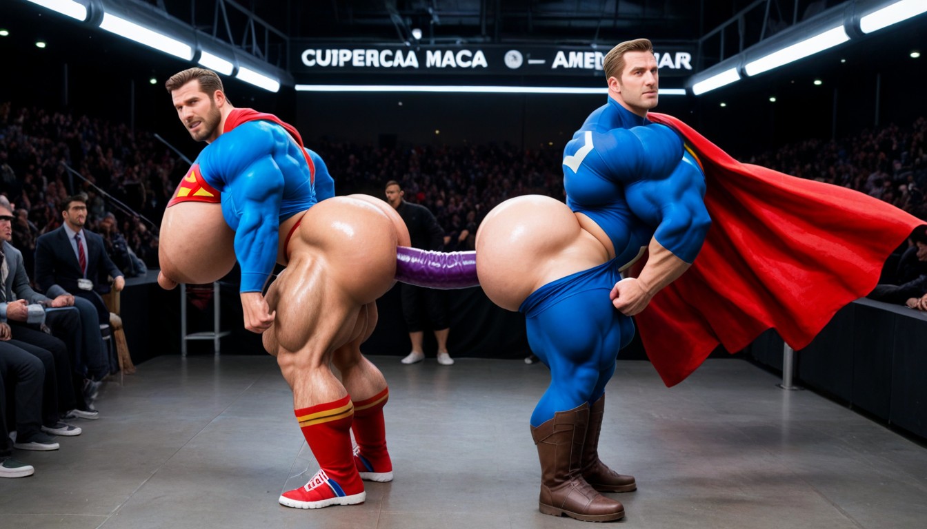 실험실, Erect Mediumpenis In Red Thong, Big Nipples 게이 AI 포르노