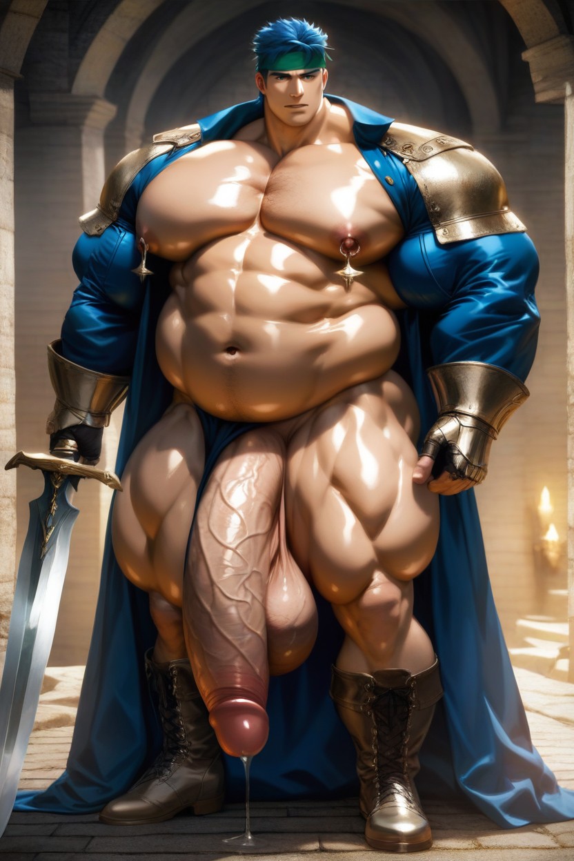 Thick Fat, 던전, 25+ 게이 AI 포르노