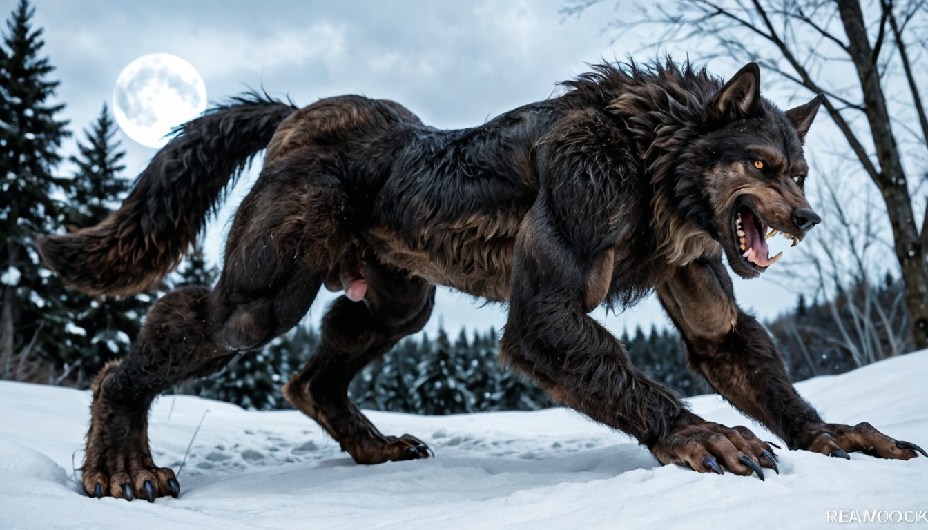 Massive Furry Bulging Hairy Chest And Back, Side View, 18+ AI Gay Porn