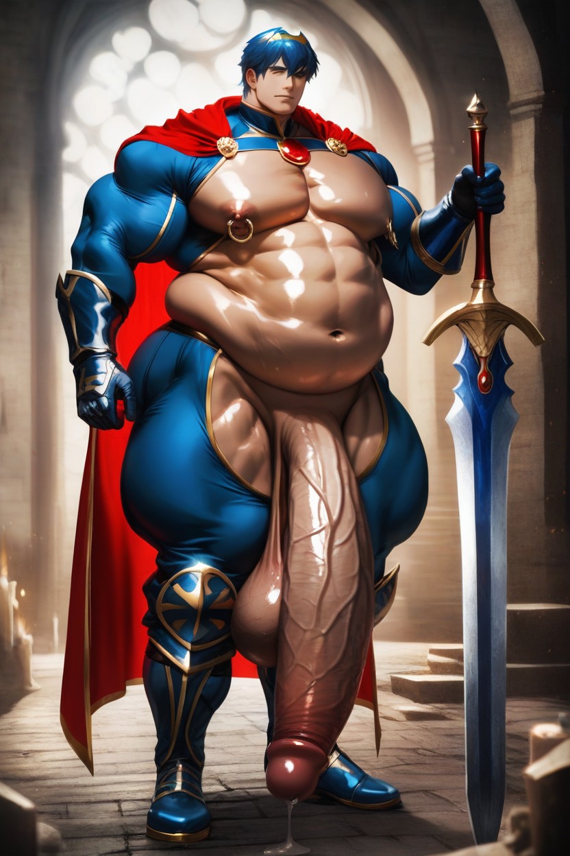 던전, Marth, Medieval Castle Setting 게이 AI 포르노