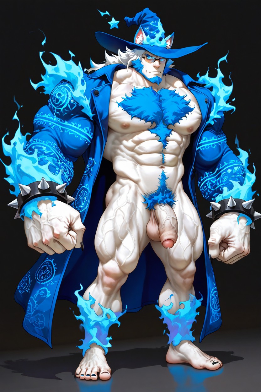 낮게 묶은 긴 머리, Boyich Face, Bartolomeobari 게이 AI 포르노