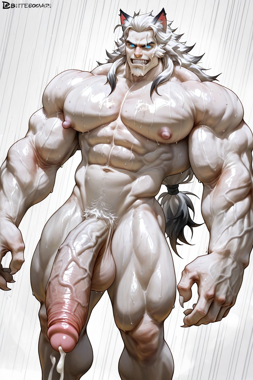 Beitemian, Foreskin, Massive Gigantic Cock AI Gay Porn