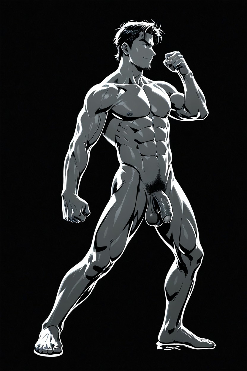 18+, Penis With Foreskin, Dynamic AI Gay Porn