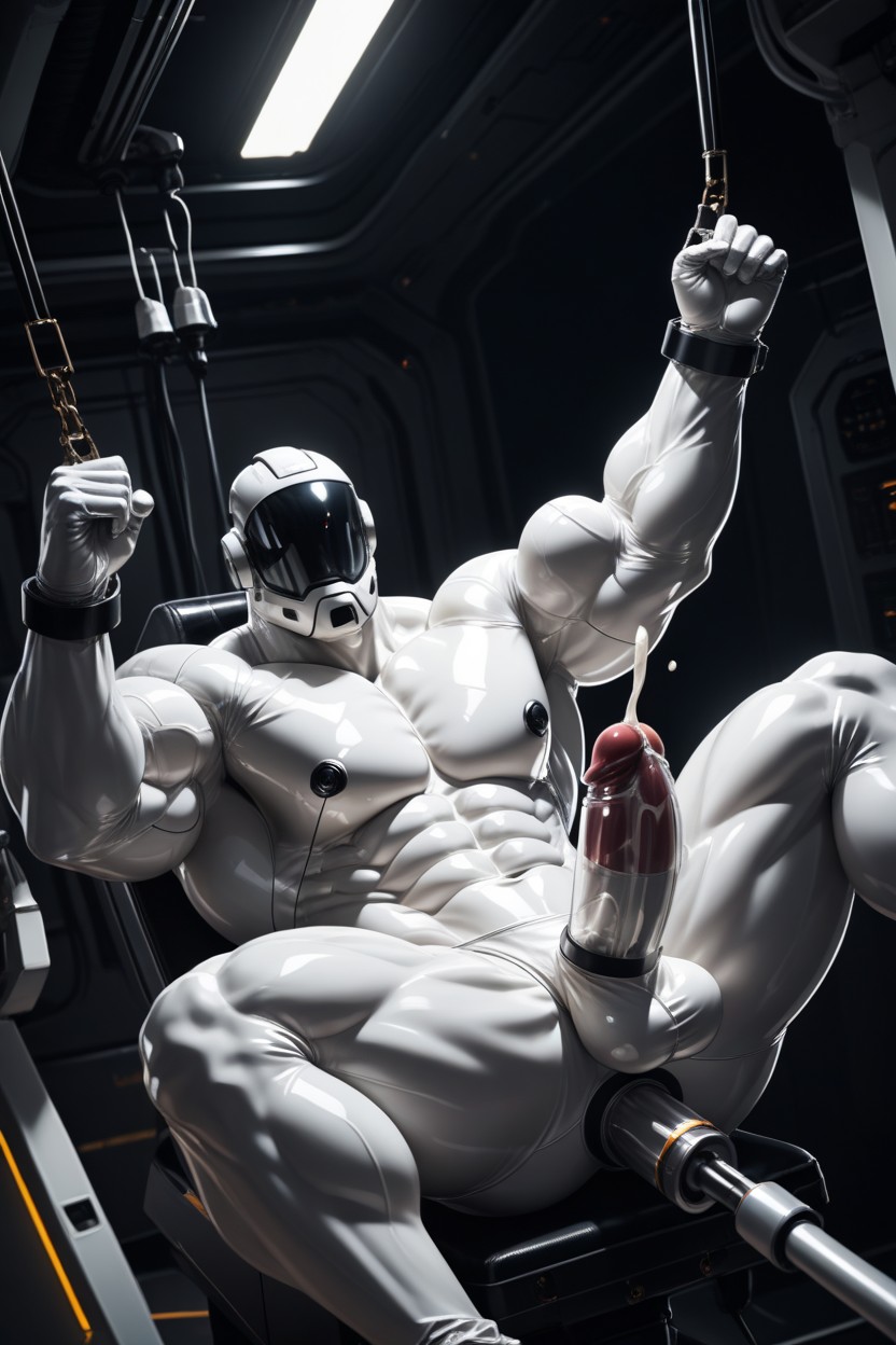 Liquid Muscles, Feet Up, Hard Light AI Gay Porn