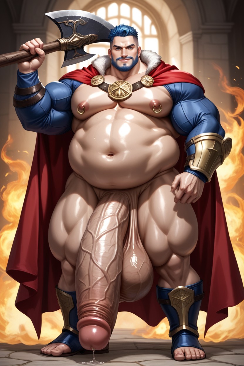 Thick, 25+, Battle Stance AI Gay Porn