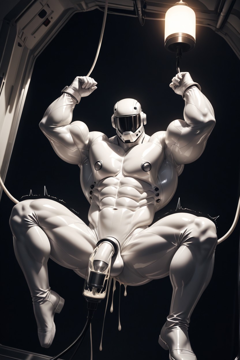 Shaking, Dramatic Lighting, Glossy Surface AI同性戀黃片