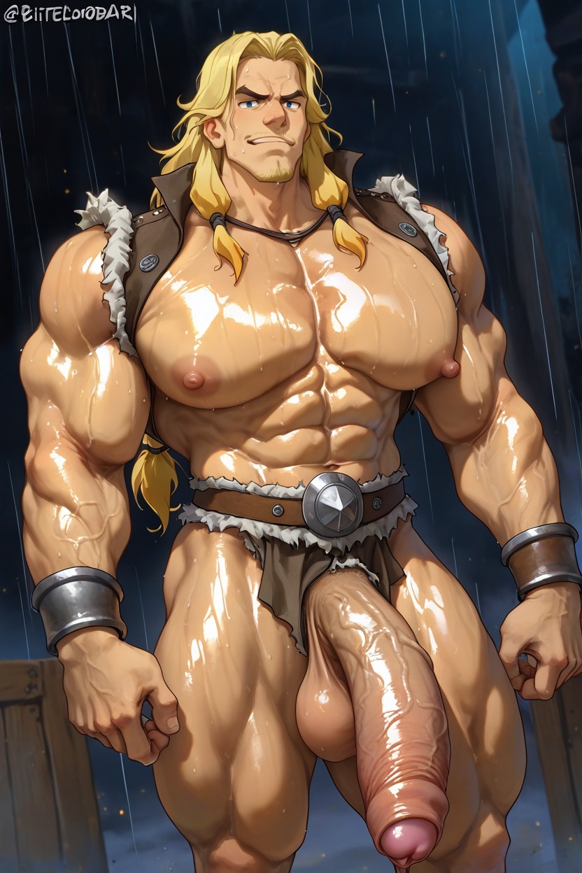 Hdr, Long Foreskin, Veiny Body 게이 AI 포르노