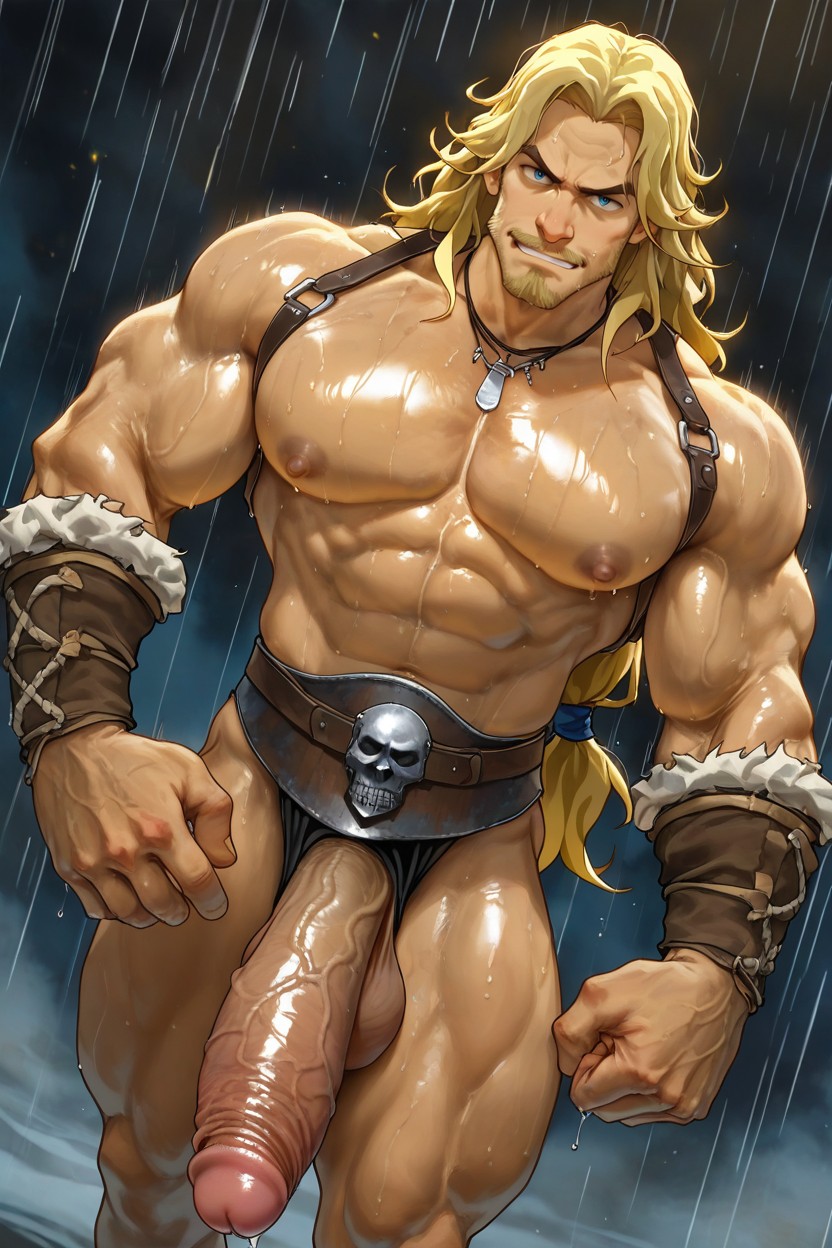Huge Hands, Hips Size, Scary ゲイAIポルノ