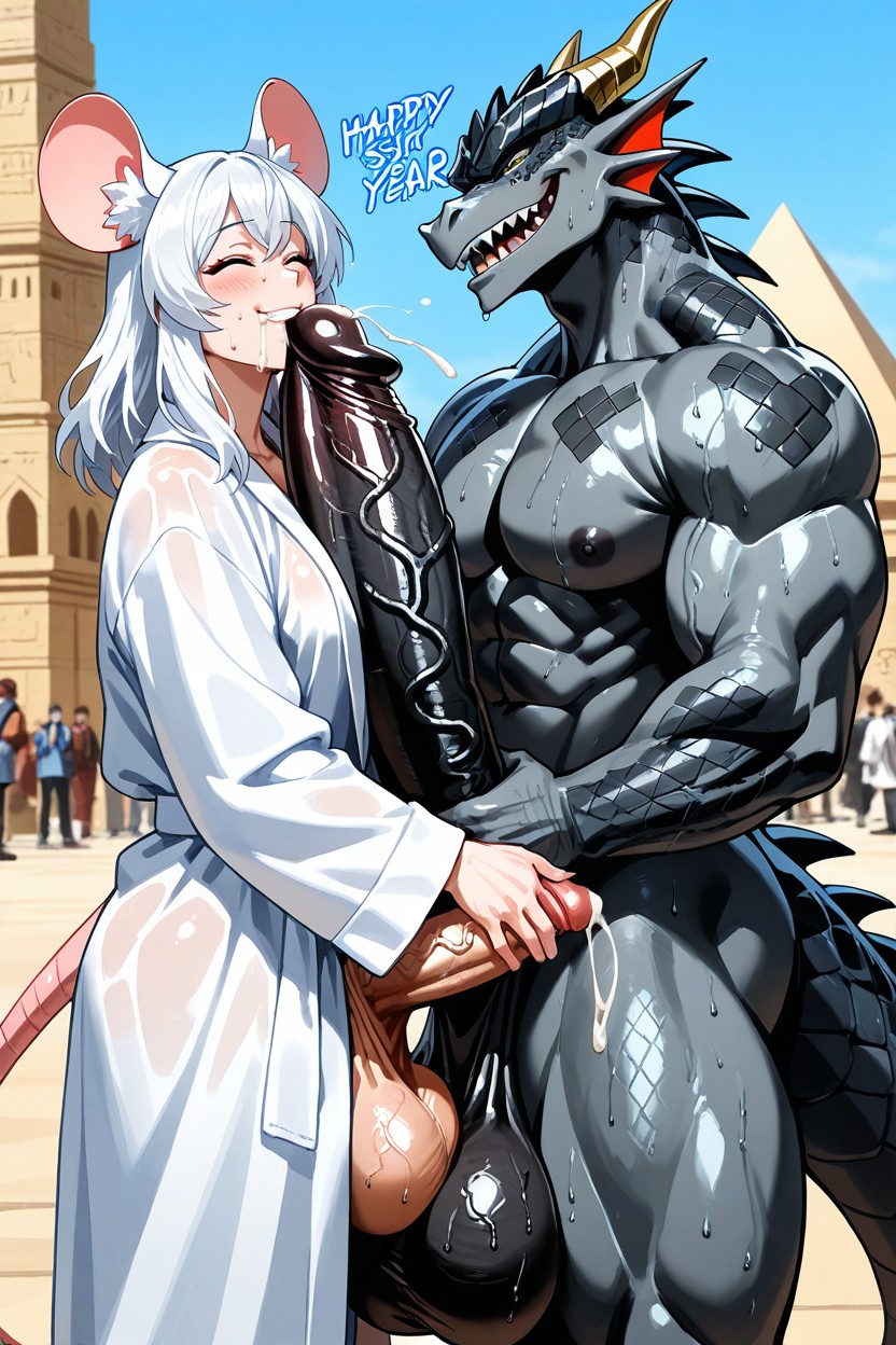Smart Body, Open Bathrobe, Cumming On Mouth ゲイAIポルノ