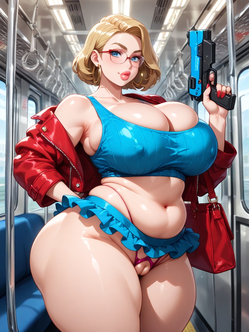 Rounded Massive Bimbo Breasts, Beautiful, Bimbo ИИ гей порно