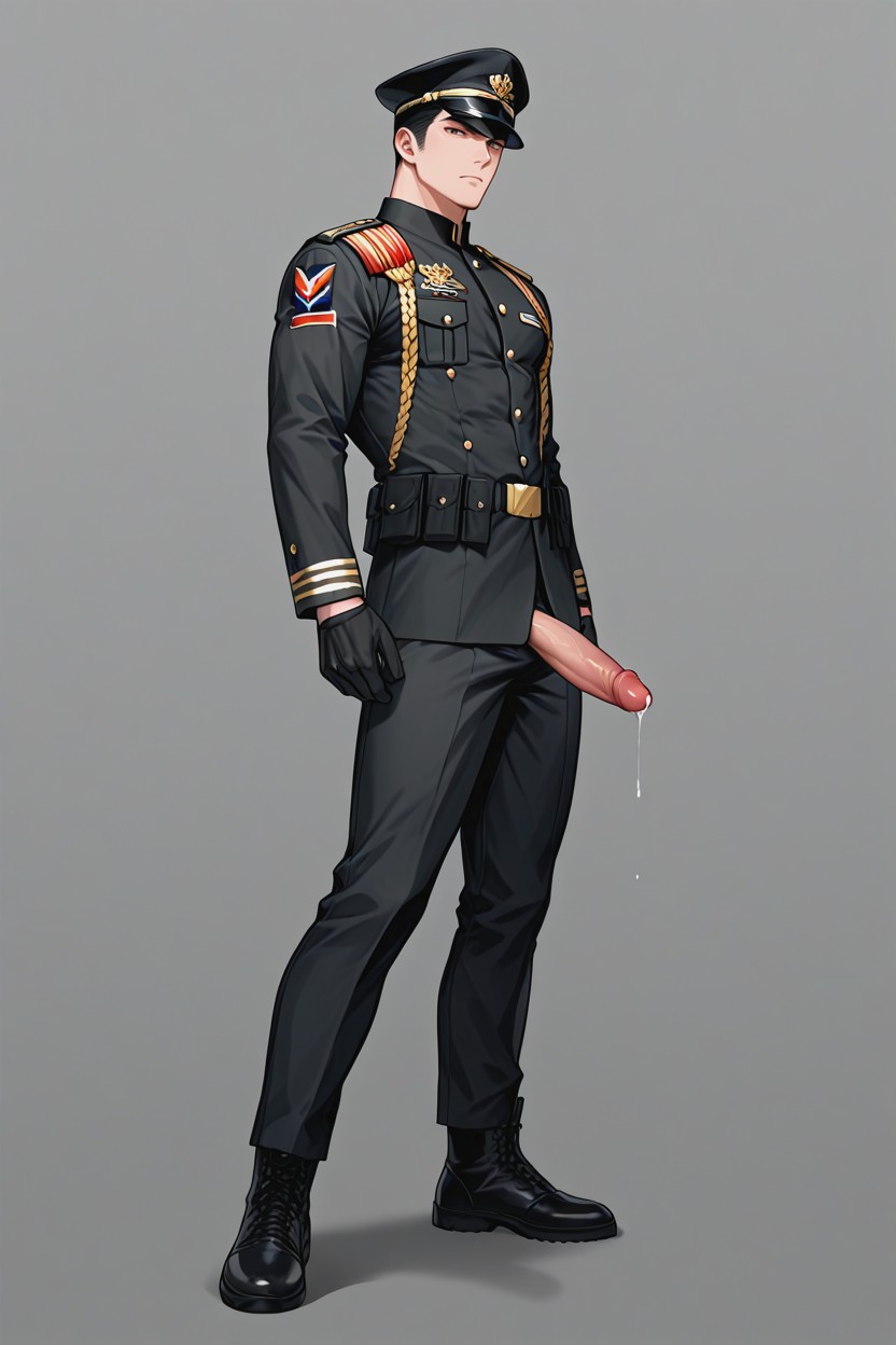 Muscular Body, One Man, 18+ 게이 AI 포르노