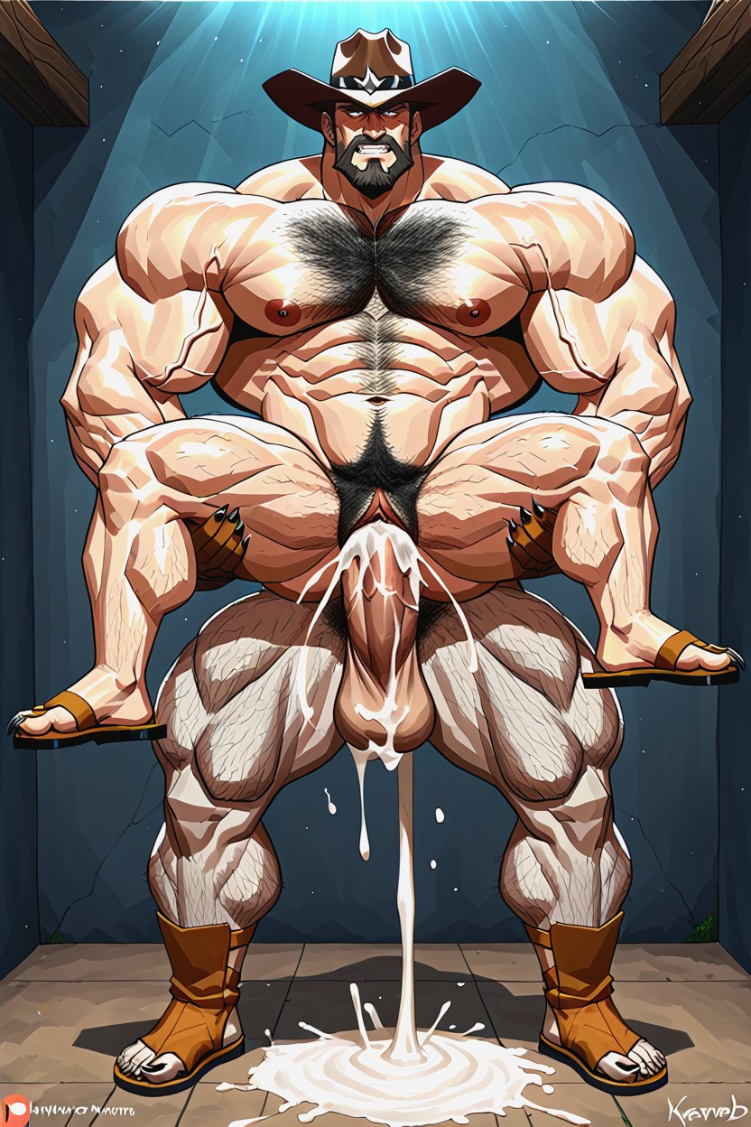 Man Kraven Kravinoff, 25+, Penetrating Male Vagina AI Gay Porn