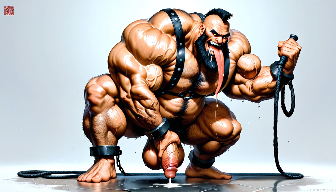Realistic Face, Detailed Image, Detailed Muscles Porno gay IA