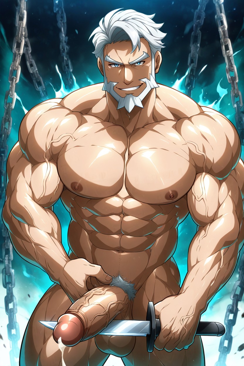 Bara, Topless_male, Chain AI Gay Porn
