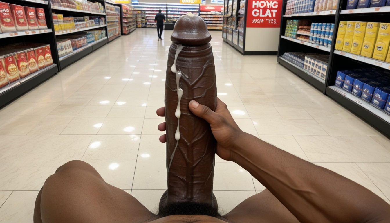 Cock Bigger Than Leg, Oversize Hyper Long Veiny Cock, Cum Explosion AI Gay Porn