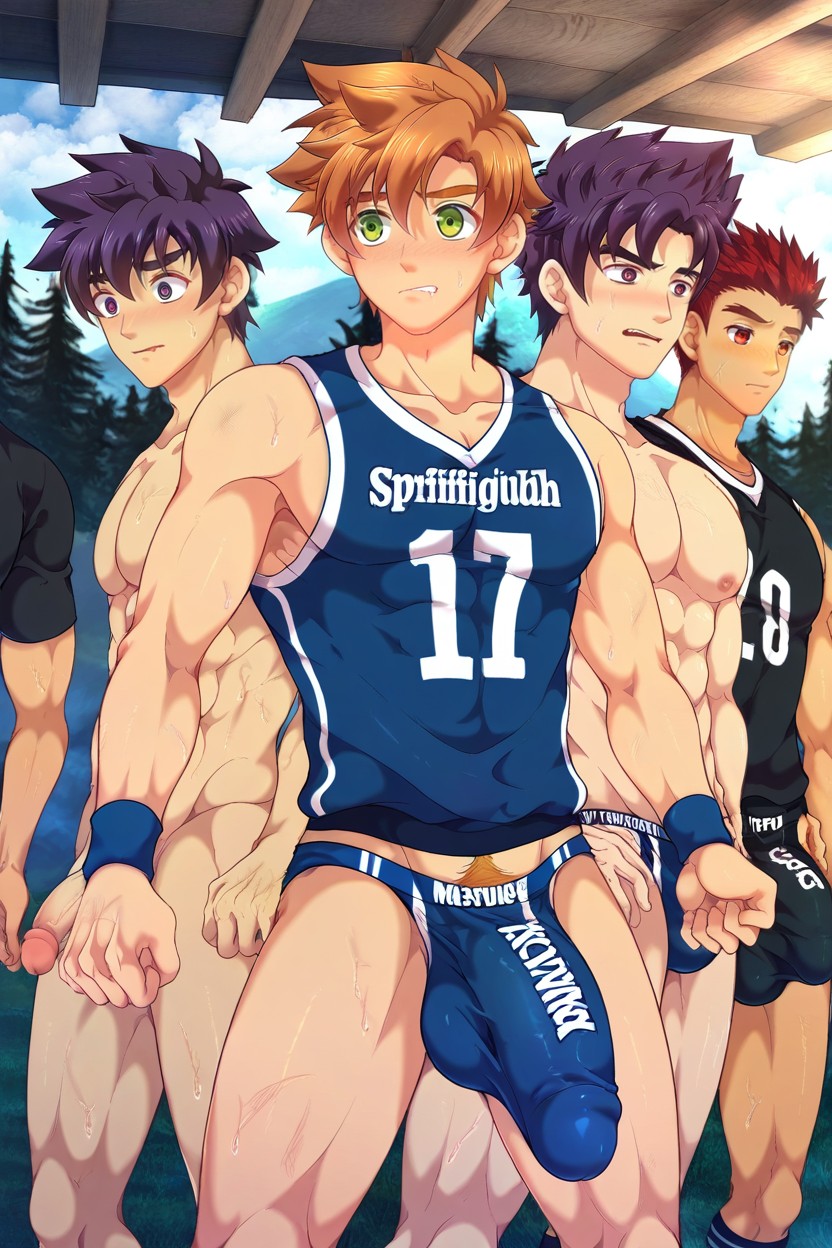Football Sportswear, Gigantic, 18+ AI Gay Porn