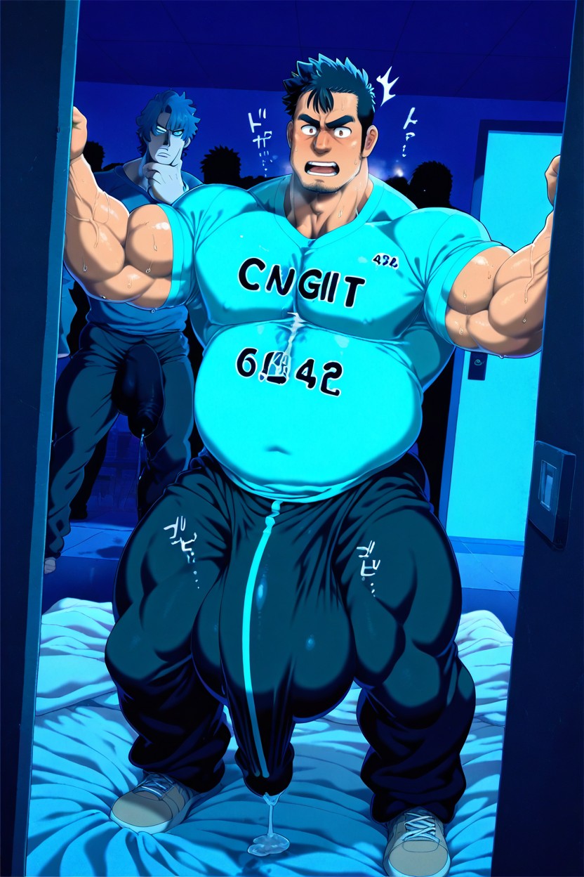 パジャマ, Penis Longer And Thicker Than Body, Male ゲイAIポルノ